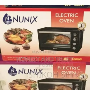 60 Litres Nunix Electric Oven