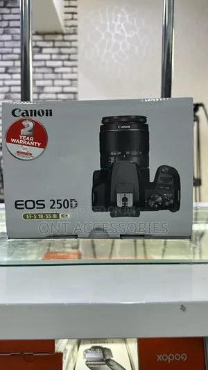 Canon 250d With Kit 18-55mm