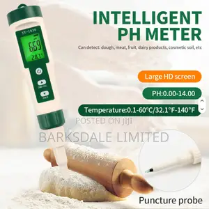 Digital Food Ph Meter Accurate Waterproof Tester Sourdough Meat Cheese