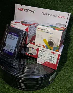 Hikvision Smart Hybrid CCTV Camera 4 Channel Full Kit
