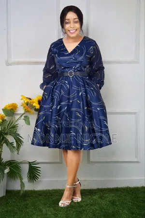 Elegant Round Skater Dress