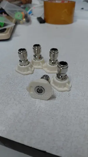 White Carwash Nozzles High Pressure Washer Nozzles