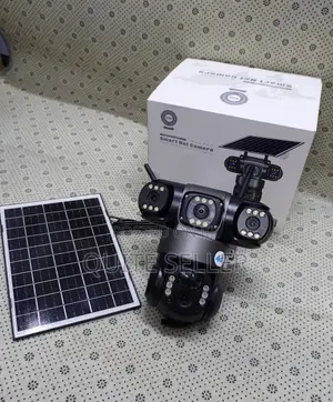Triple Lens 4g Solar PTZ Camera - Triple Lens Surveillance Technology