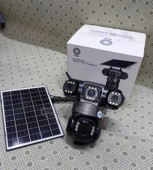 Tripple Lens 4g Solar CCTV Camera - Multiple Cameras From Large Screen