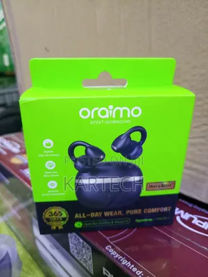 Oraimo Opensnap Opn-373 Open Ear Bass Boost Comfort Secure Earbuds