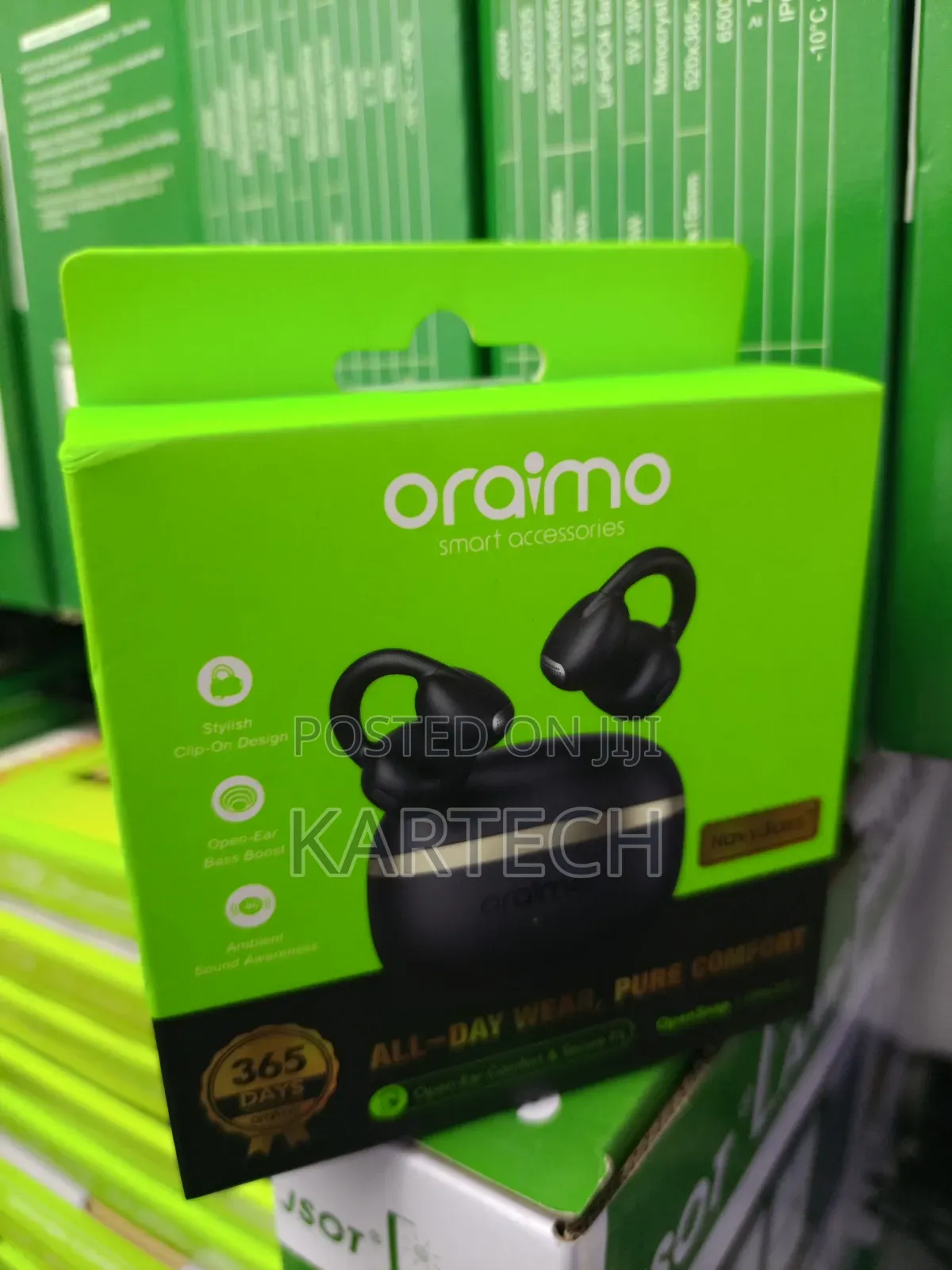Oraimo Opensnap Opn-373 Open-Ear Wireless Earbud