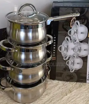 Edenburg Stainless 8pcs Steel Cookware Set