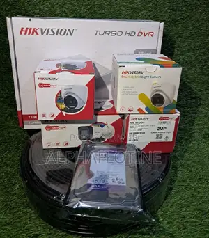 Hikvision 4 CCTV 1080p Smart Hybrid 4 Channel DVR 100m Coaxial Cable