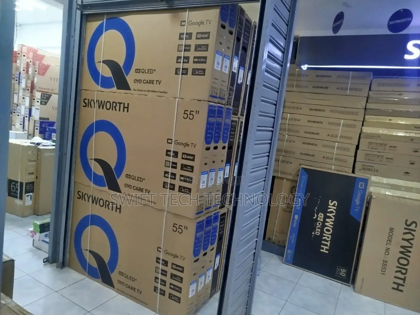 Skyworth 55 Inches Qled Frameless 