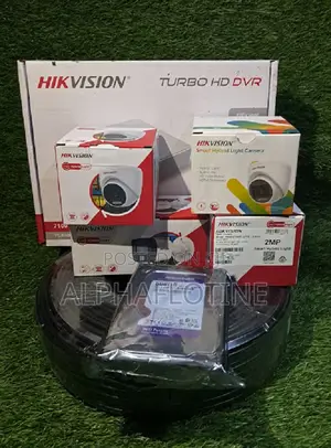 Hikvision Colorvu, Smart Hybrid Ip Poe (Power Over Ethernet) CCTV Kits