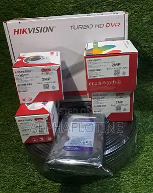 Hik-Vision 4 -Channel Smart Hybrid CCTV Kit 1080p