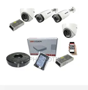 Hikvision 4 Channel CCTV Full Kit Surveillance System