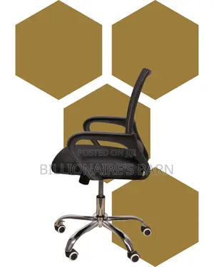 Secretarial Mesh Office Chair | Breathable Padded Armrests