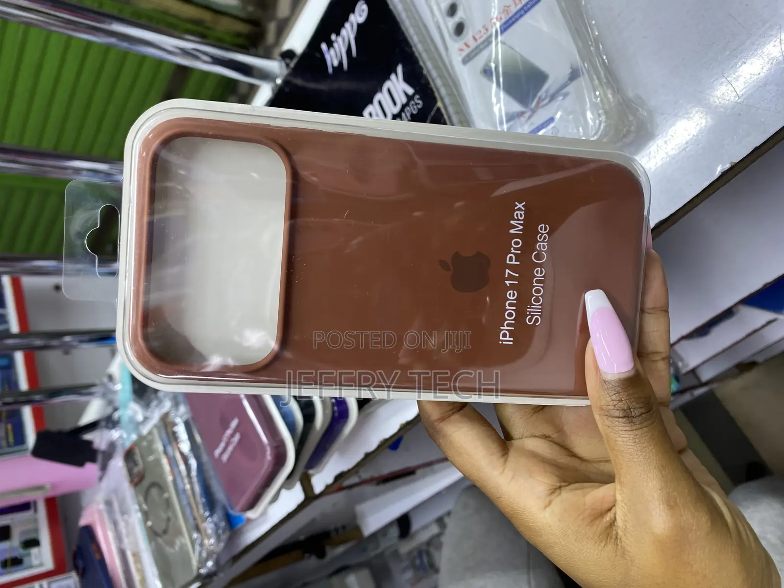 Masert iPhone 17 Pro Max Solid Color Liquid Silicone Phone Case