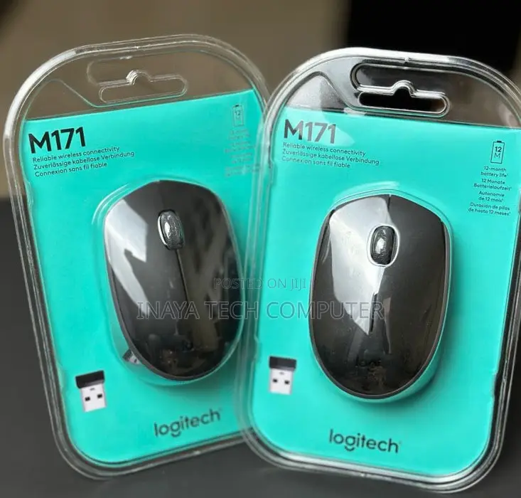 Logitech M171 Black Wireless Mouse