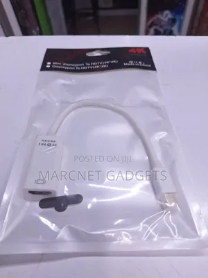 Thunderbolt Mini Display Port to Hdmi Converter for Macbook