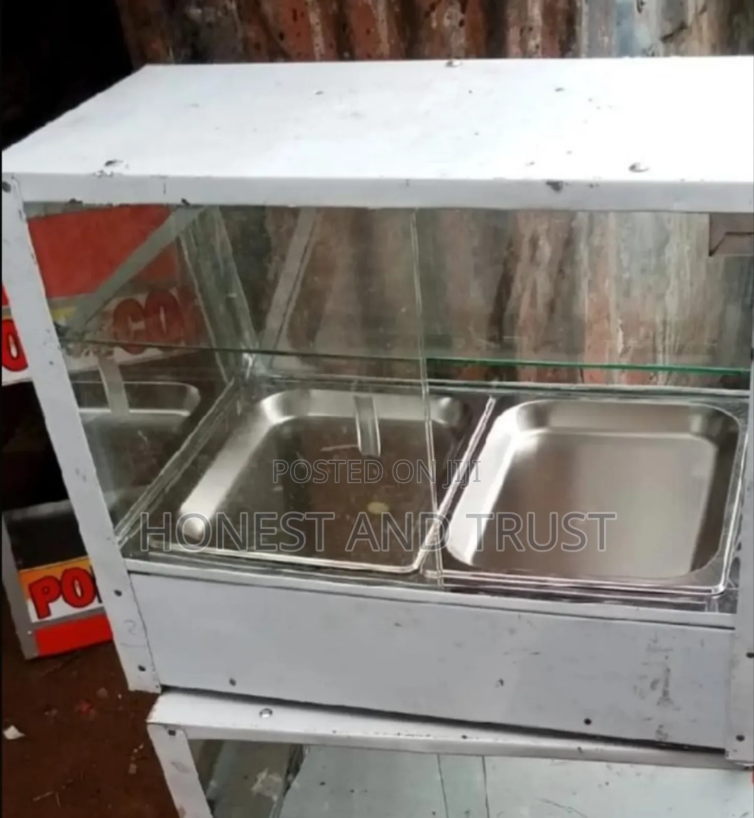 Chips Warmer With Double Inserts