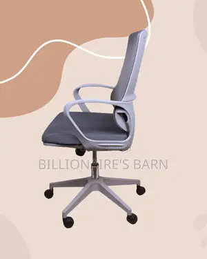 Grey Ergonomic Mesh Office Chair | Sleek Scratch-Resistant Finish