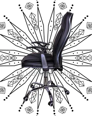 Executive Leather Office Chair (Space-Saving) — Moving Fast