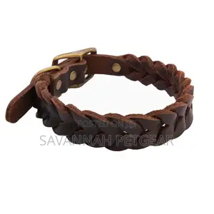 Soft Touch Cowhide Leather Dog Collar