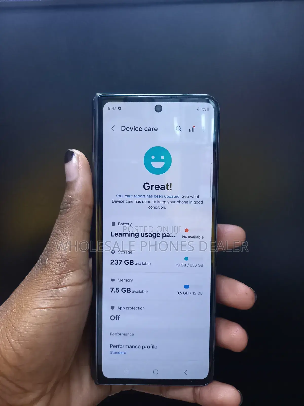 Samsung Galaxy Z Fold4 256 GB Black