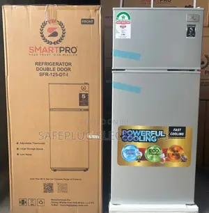 Smart Pro SFR-125 Dt-I Double Door Fridge, 125 Litres Capacity