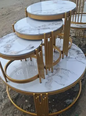 4 in 1 Executive Pure Marble Table 
Available in Black and White