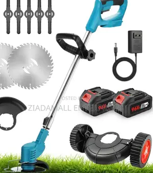 Power Meets Precision: 96v Cordless Lawn Mower on Wheels