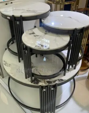 4 in 1 Executive Pure Marble Table 
Available in Black and White