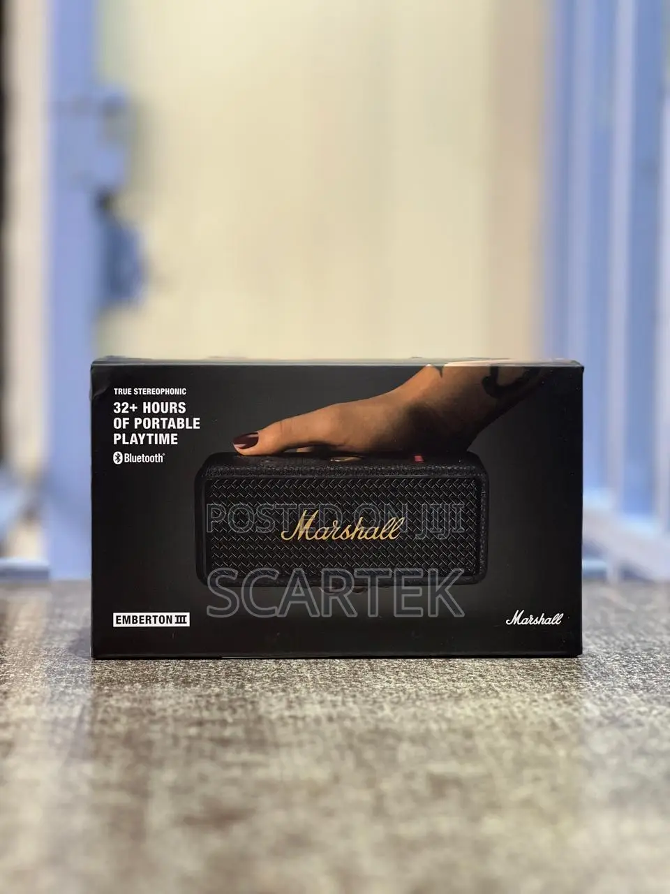 Marshall Emborton Iii Portable Bluetooth Speaker