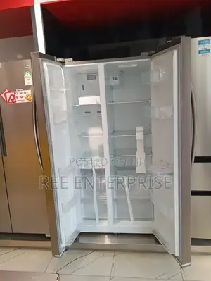 New in While Stock Last*Ramtons Fridge Side by Side Led 430 Litres