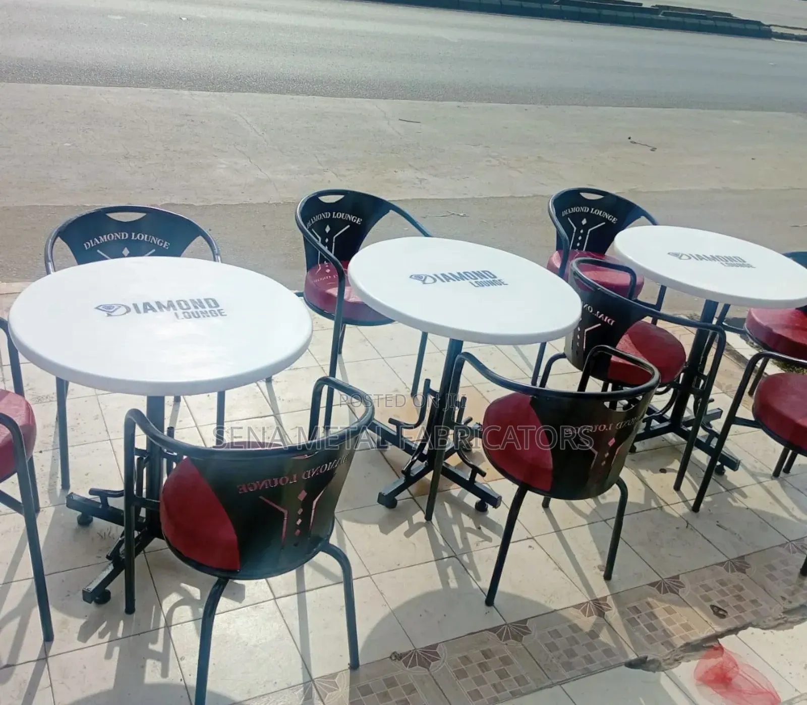 Restaurant Chairs, the Latest Design With a Logo