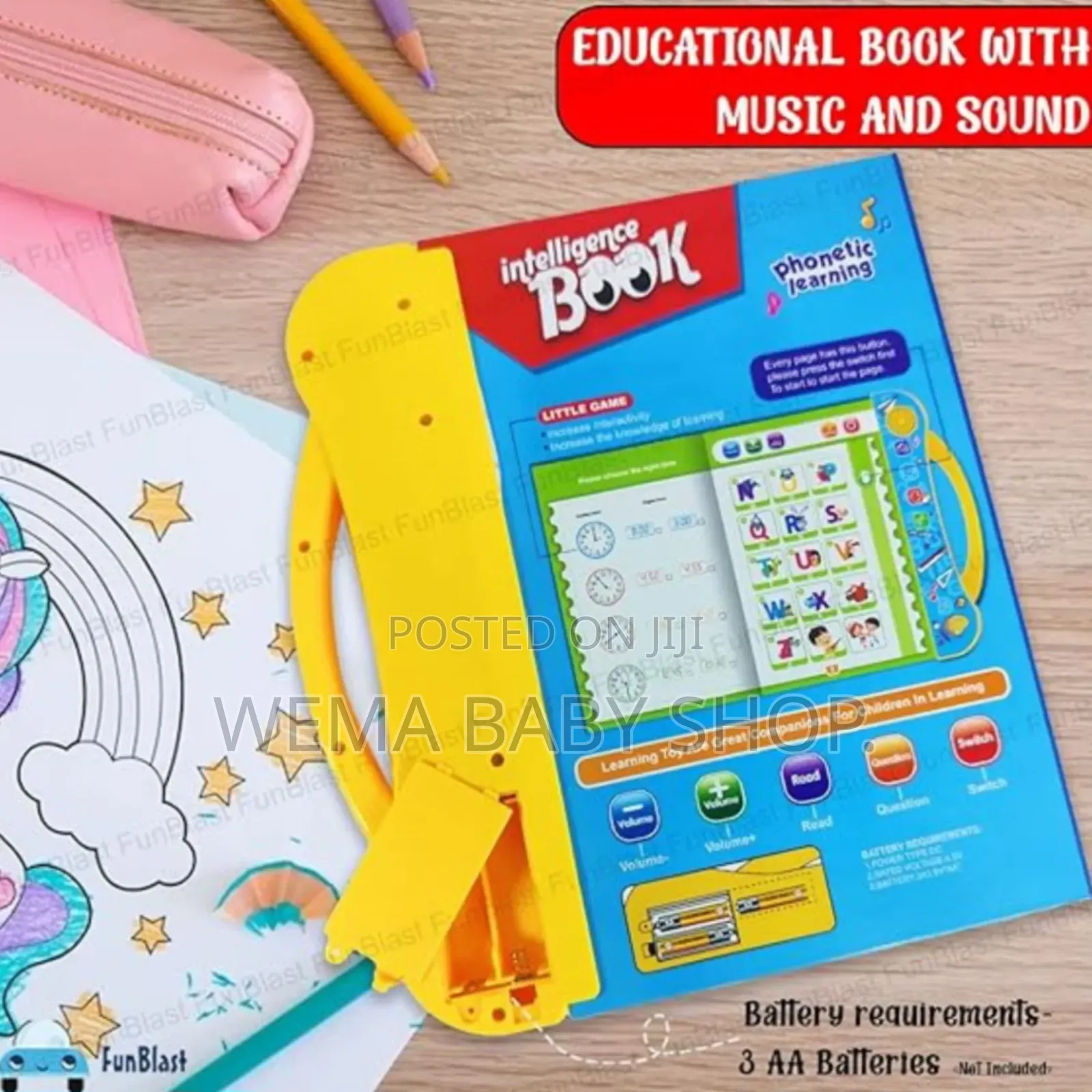 Kids Intelligence Book/Phonetic Learning Book