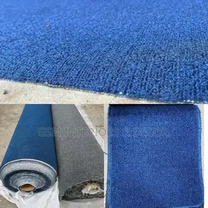 Virtuous Ocean Blue Wall to Wall Carpets
