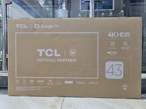 TCL 43inches Google Tv HDR 43v6c