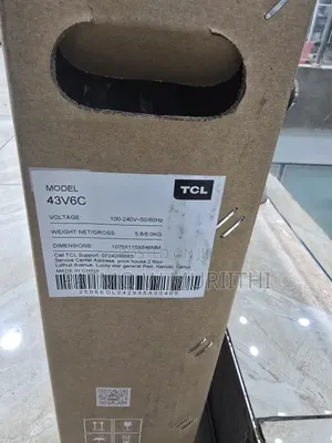 TCL 43inches Google Tv HDR 43v6c