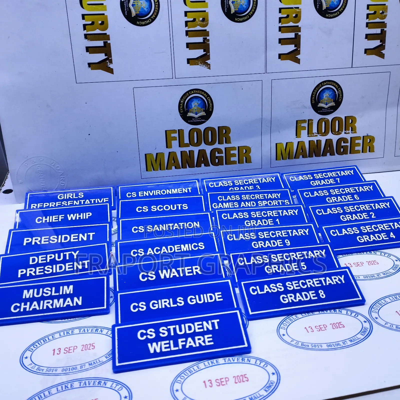 Engraved Nametags