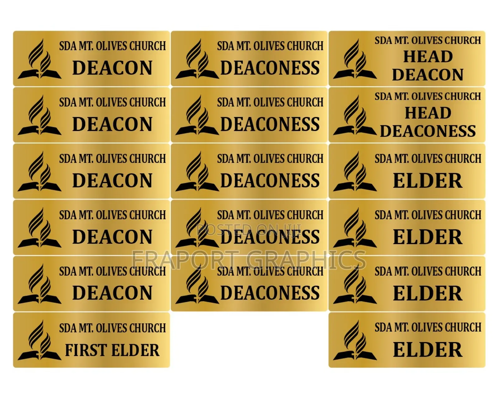 Engraved Nametags