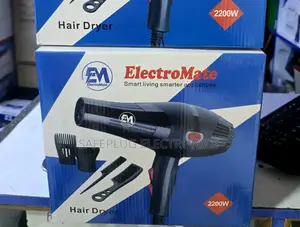 Style With Confidence Using the Electromate 2200w Hair Dryer