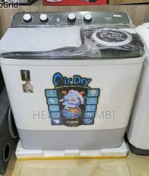 Mika 9kg Semi-Automatic Twin Tub Washing Machine