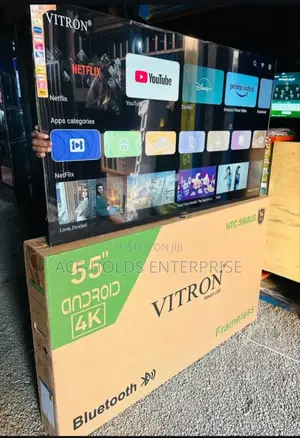 Vitron 55 Android Smart Tv - Frameless Design/ Bt Connection
