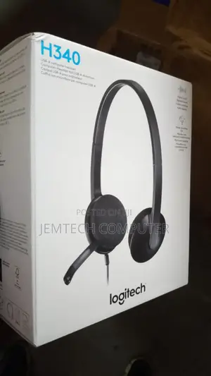Logitech H340 Usb Headset// Usb Headset H340 Wired