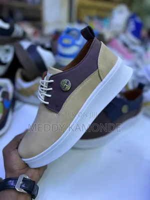 Brown Blue Timberland Mens Shoes