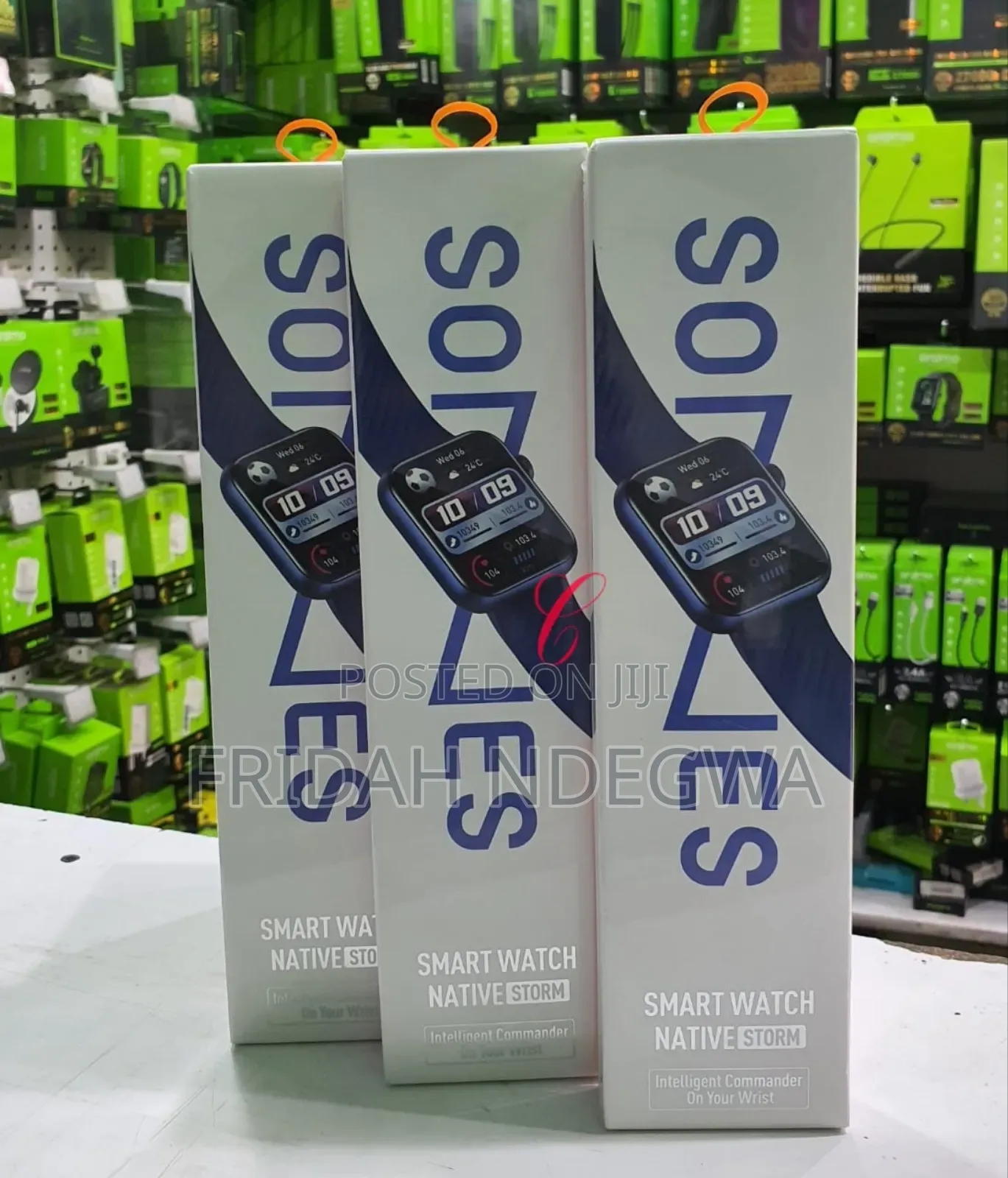 Itel Sones Isw-011 Smart Watch Native Storm