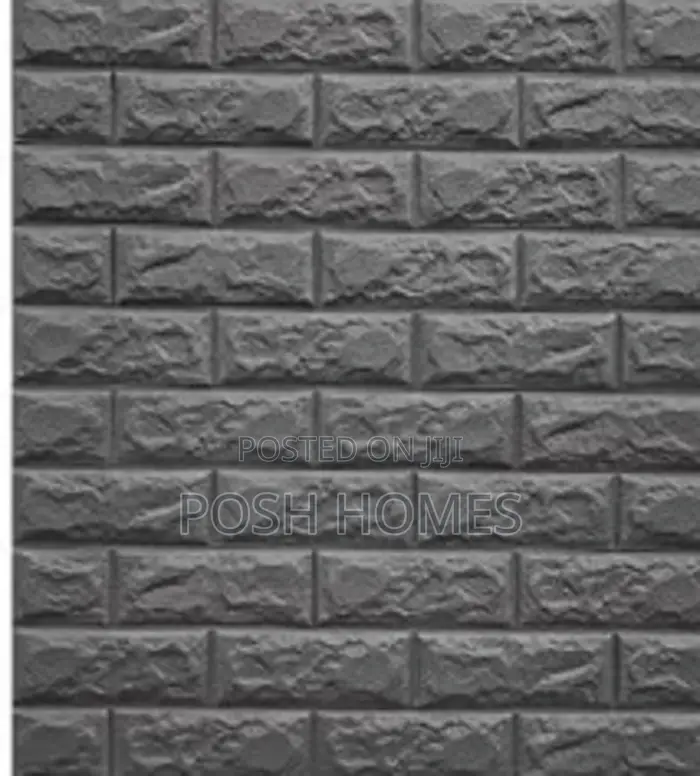 Grey Form Wall Panels Peel and Stick