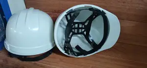 Affordable White Safety Helmet