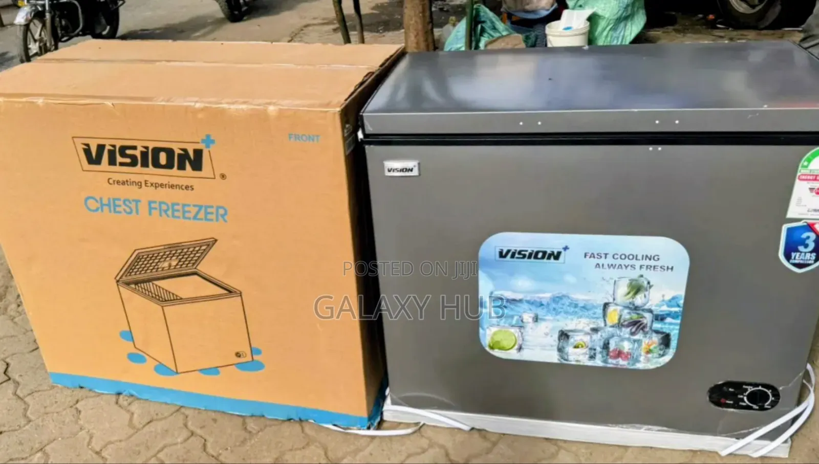 Deep Freezer 200litres Vision Plus