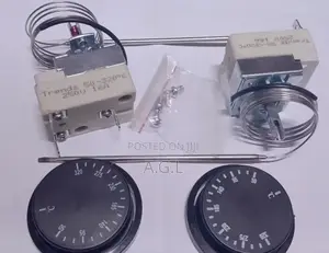 50°-200° 320°C Adjustable Thermostat Capillary Type
