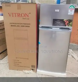 125litres Double Door Vitron Refrigerator