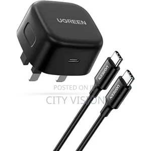 Ugreen Usb-C 25w Pd Charger With C-C Cable